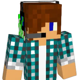 Kousukenyaan Minecraft avatar bust