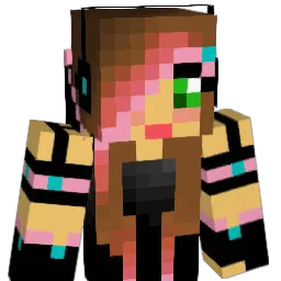 KpopAnime2 Minecraft avatar bust