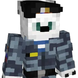 Krakusiek Minecraft avatar bust