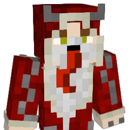 Krampustheking Minecraft avatar bust
