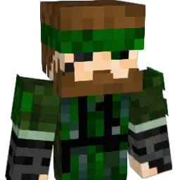 Krawser Minecraft avatar bust