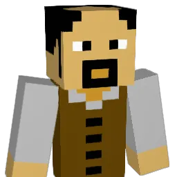 Krazyfred Minecraft avatar bust