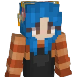 Kripsie Minecraft avatar bust