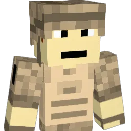 Krisbran Minecraft avatar bust