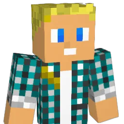 KroPie Minecraft avatar bust