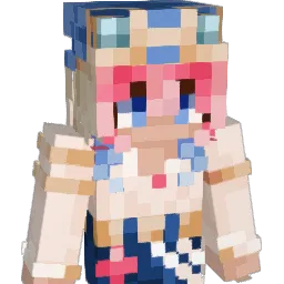 Kroobe Minecraft avatar bust