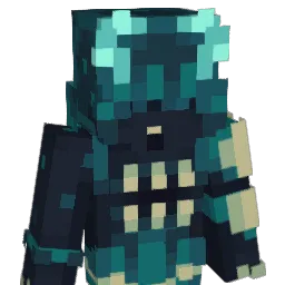 Krusified Minecraft avatar bust