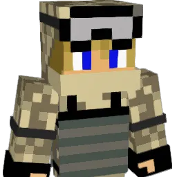 Krzyzaak Minecraft avatar bust