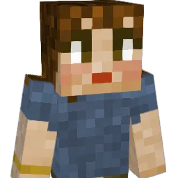 Kub10 Minecraft avatar bust