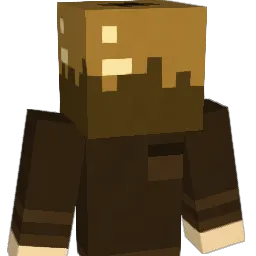 KueDaBa Minecraft avatar bust