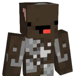Kueninja Minecraft avatar bust