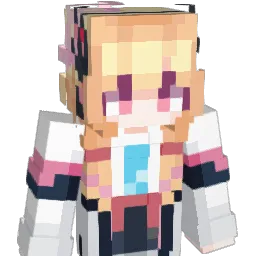 KuraAzusa Minecraft avatar bust