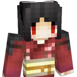 KuramaAya Minecraft avatar bust