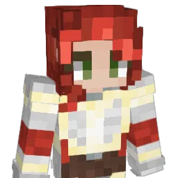 Kurasao Minecraft avatar bust