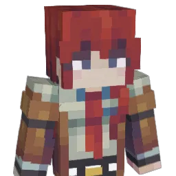 KurisuWaifu Minecraft avatar bust