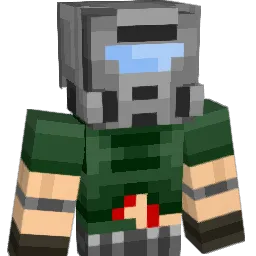 Kuro404 Minecraft avatar bust
