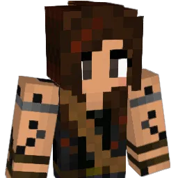 KuroKunoichi Minecraft avatar bust
