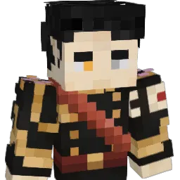 Kurodakai Minecraft avatar bust