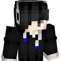 Kurohalf Minecraft avatar bust