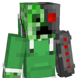 Kuroishima Minecraft avatar bust
