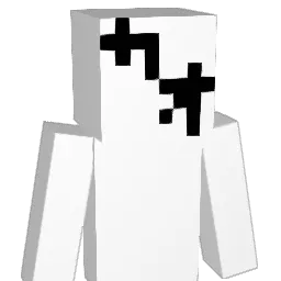 Kuromilk Minecraft avatar bust
