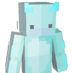 Kurooochan Minecraft avatar bust