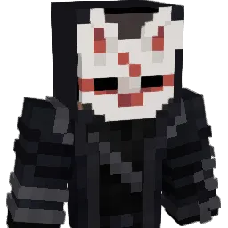 Kurotsuha Minecraft avatar bust