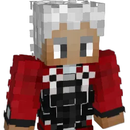 Kusanagig Minecraft avatar bust