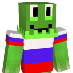 Kvakushka Minecraft avatar bust