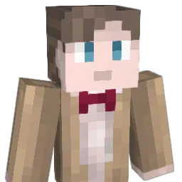 Kweeks Minecraft avatar bust