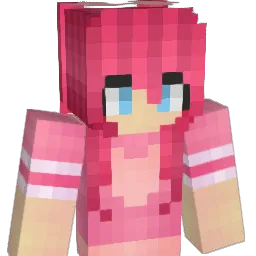 KyaryPonPonPon Minecraft avatar bust