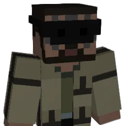 Kybernan Minecraft avatar bust