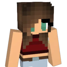 Kyliealexa Minecraft avatar bust