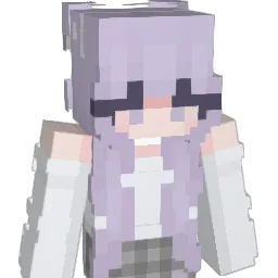 Kymm Minecraft avatar bust