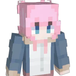 Kyrbee Minecraft avatar bust