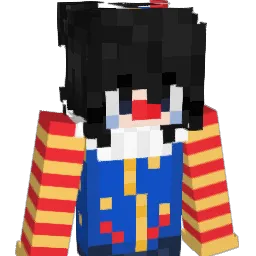 KyuClown Minecraft avatar bust