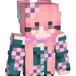 Kyubixia Minecraft avatar bust