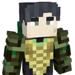 L3V1A7 Minecraft avatar bust