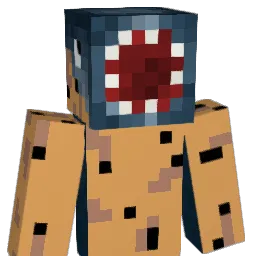 LB017 Minecraft avatar bust