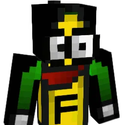 LB6188 Minecraft avatar bust