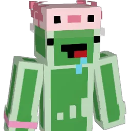 LHZ6666 Minecraft avatar bust