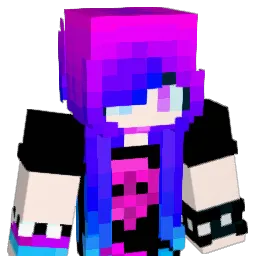 LIQATED Minecraft avatar bust