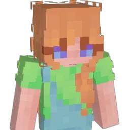 LLorelai Minecraft avatar bust