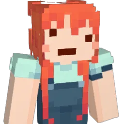 LM0667_ Minecraft avatar bust