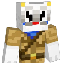 LUDAFOX Minecraft avatar bust
