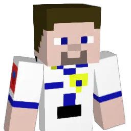 LUFC's Minecraft skin