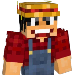 LUFFYZC Minecraft avatar bust