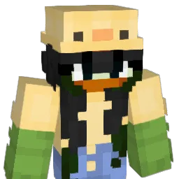 LUTAAAA Minecraft avatar bust