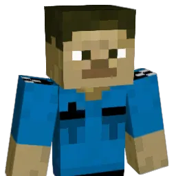 LYX20014 Minecraft avatar bust