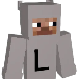 LZY Minecraft avatar bust
